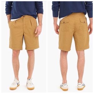 J. CREW WALLACE & BARNES Single-pleated Safari Shorts Waist 33